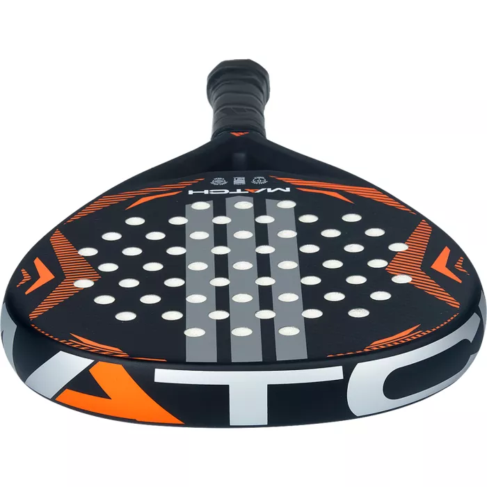 ADIDAS match black/orange 2026 padel racket