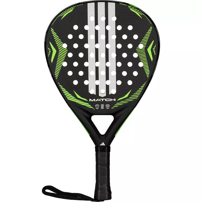 ADIDAS match black/green 2026 padel racket