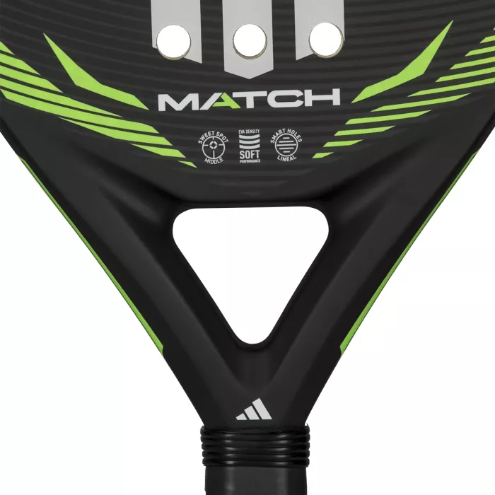 ADIDAS match black/green 2026 padel racket