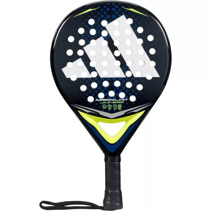 ADIDAS arrow hit junior white/blue padel racket