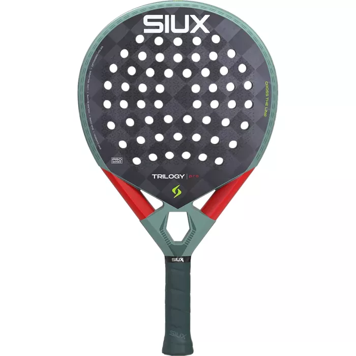 SIUX trilogy pro 2026 ash green padel racket