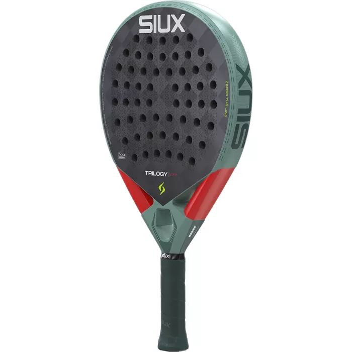 SIUX trilogy pro 2026 ash green padel racket