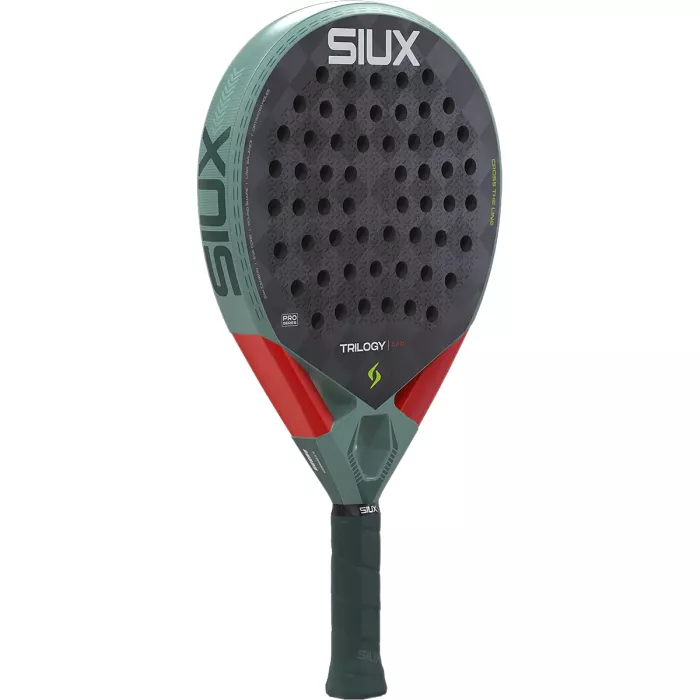 SIUX trilogy pro 2026 ash green padel racket