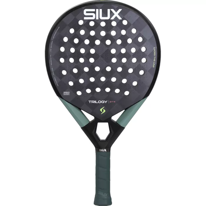 SIUX trilogy pro 2026 black fog padel racket