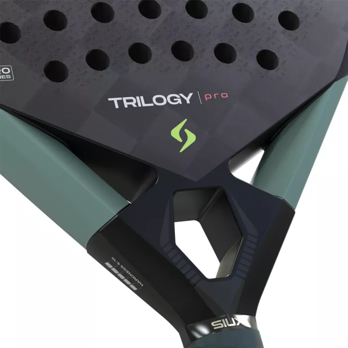 SIUX trilogy pro 2026 black fog padel racket