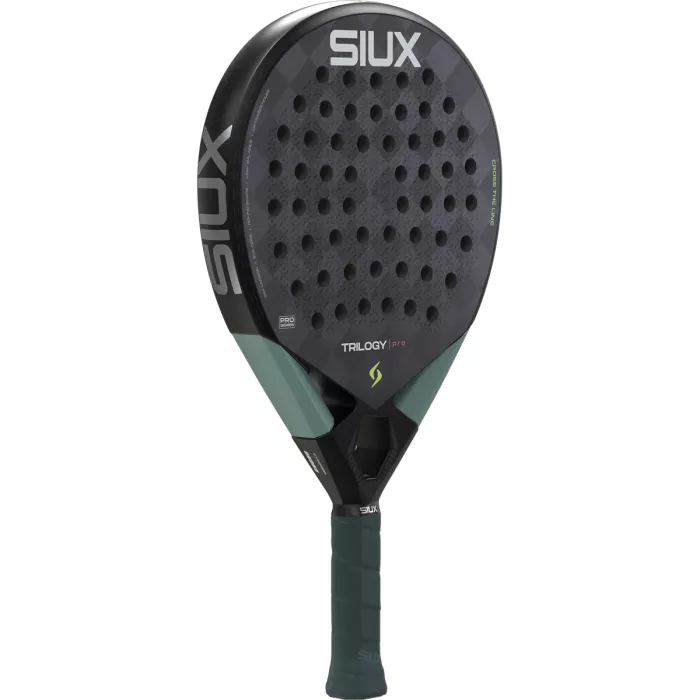 SIUX trilogy pro 2026 black fog padel racket