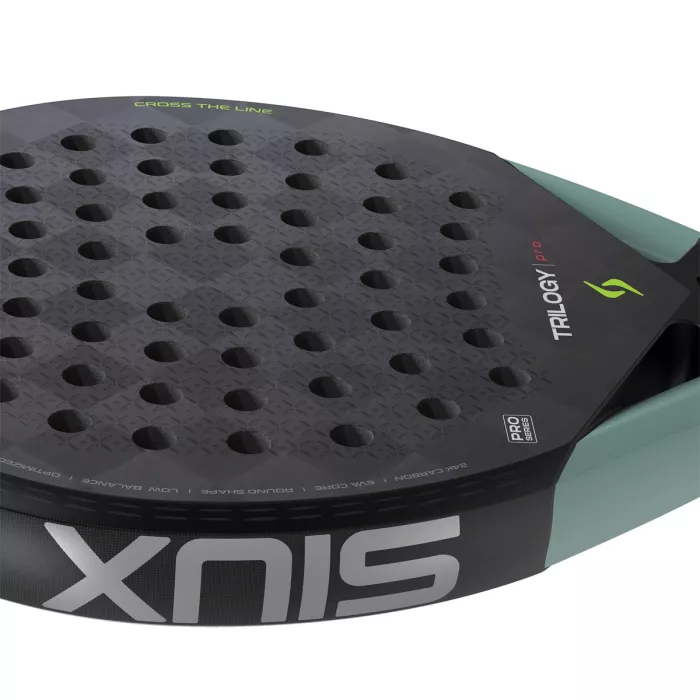 SIUX trilogy pro 2026 black fog padel racket