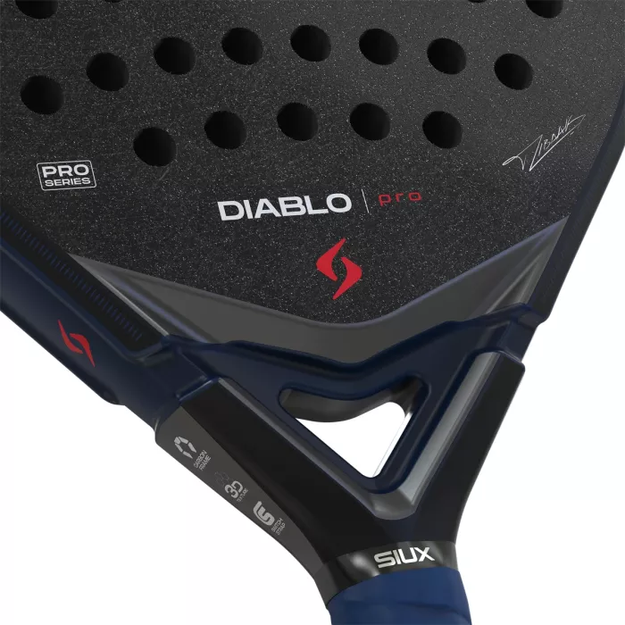 SIUX diablo pro 2026 night blue padel racket