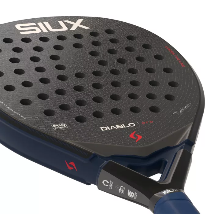 SIUX diablo pro 2026 night blue padel racket