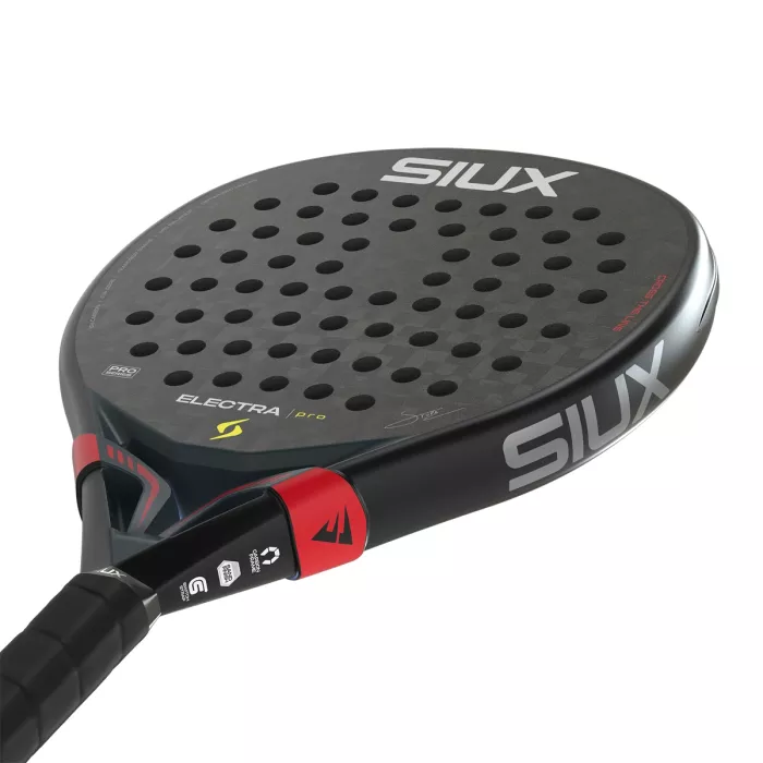 SIUX electra pro 2026 shadow red padel racket