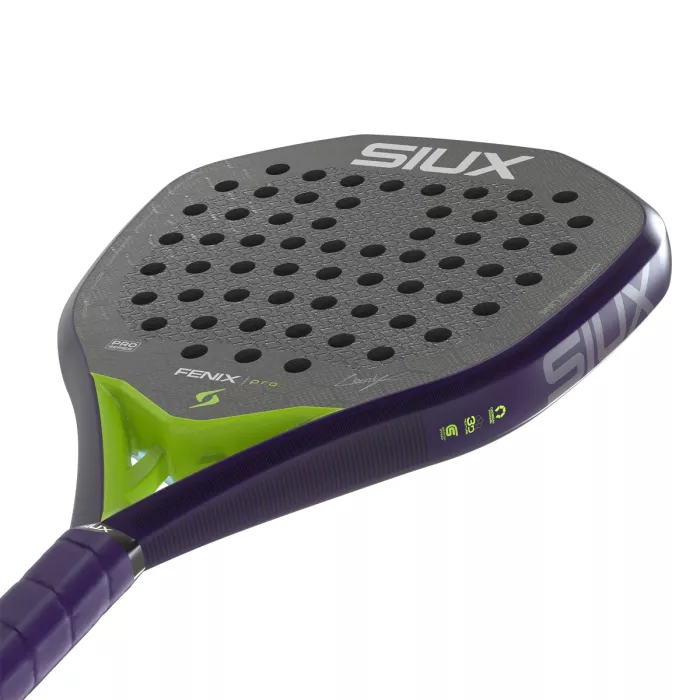 Padel racket SIUX fenix pro 2026 glow purple