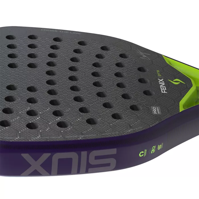 Padel racket SIUX fenix pro 2026 glow purple