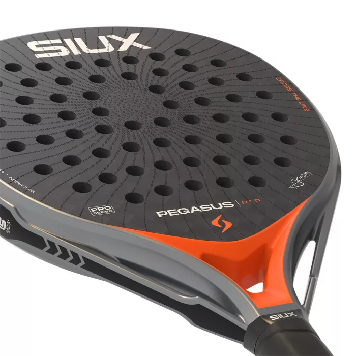 SIUX pegasus pro 2026 lava orange padel racket