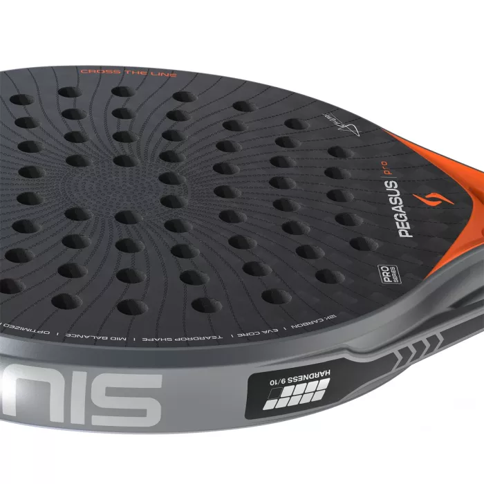 SIUX pegasus pro 2026 lava orange padel racket