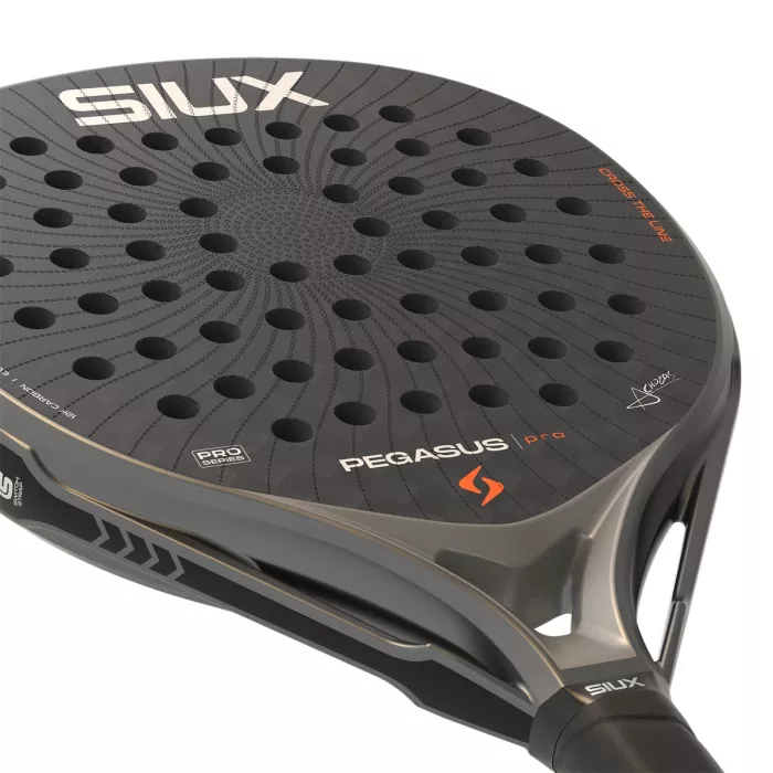 SIUX pegasus pro 2026 lava orange padel racket