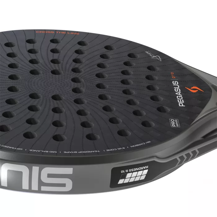 SIUX pegasus pro 2026 lava orange padel racket