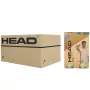 Box of 12 packs of 2 tubes of 3 balls HEAD padel pro s+