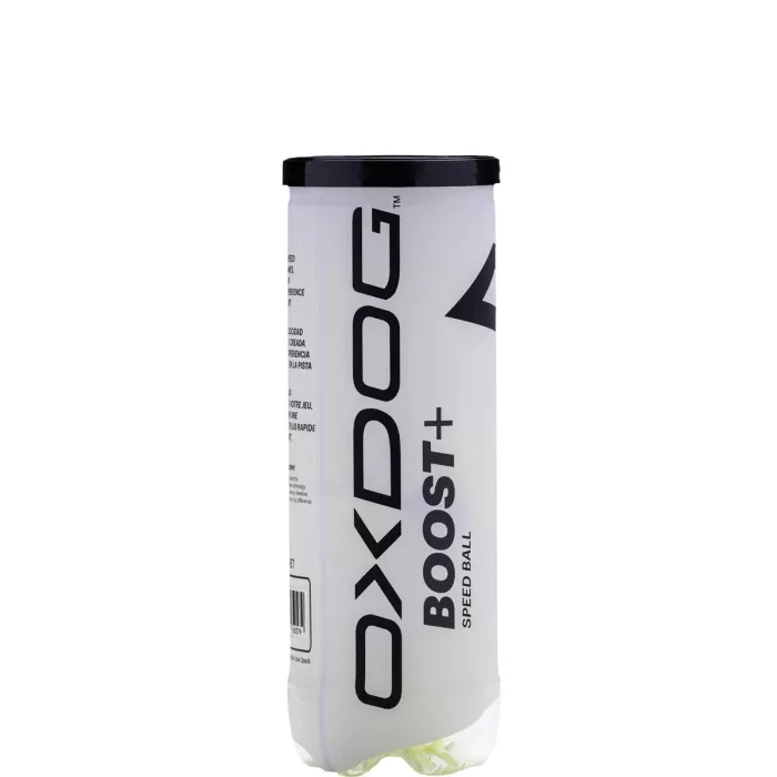 Tube of 3 OXDOG boost+ padel balls