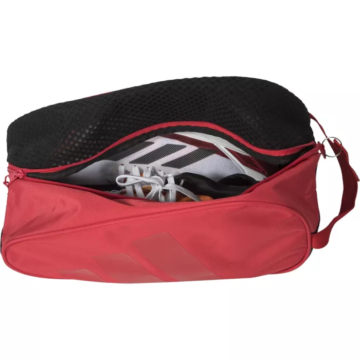 ADIDAS padel shoe bag black/red 2026