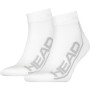2 pairs of HEAD tennis stripe quarter socks
