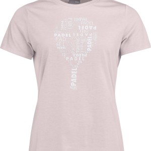 T-shirt HEAD femme typo padel