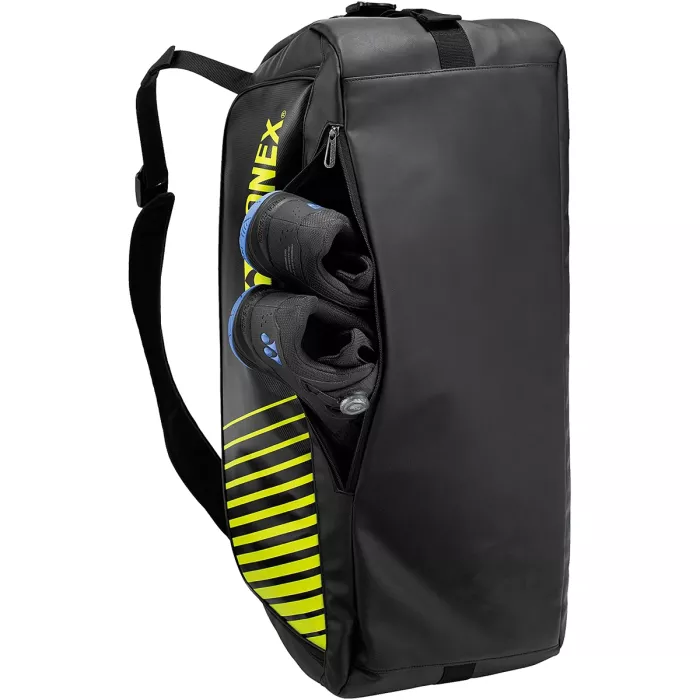 YONEX duffel bag 82436 black / lime green - exclusive edition
