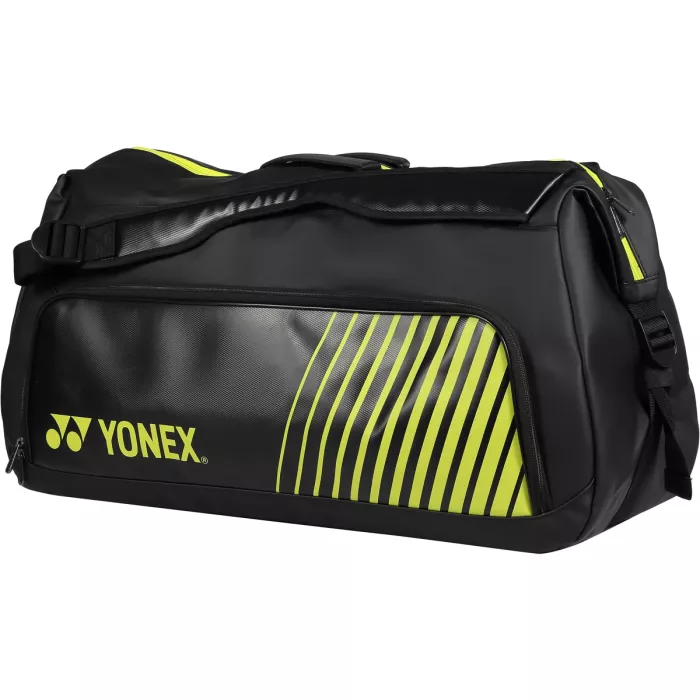 YONEX duffel bag 82436 black / lime green - exclusive edition