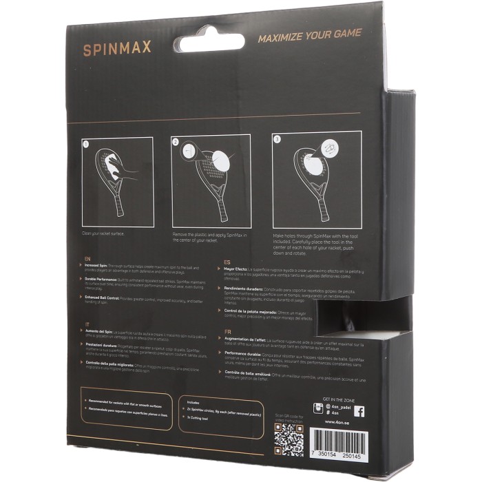 Kit 4ON total spin max