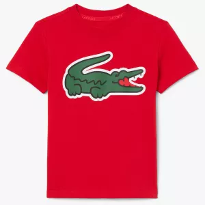 T-shirt LACOSTE junior croco