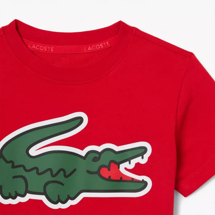 T-shirt LACOSTE junior croco