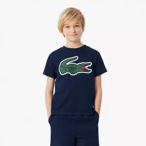 T-shirt LACOSTE junior croco