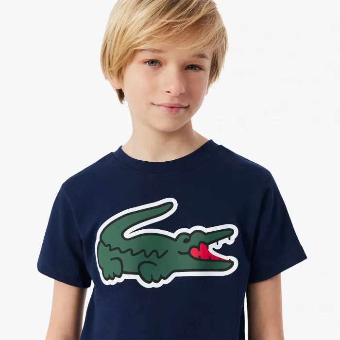 LACOSTE Junior Croco T-krekls