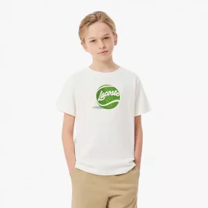 T-shirt LACOSTE junior balles