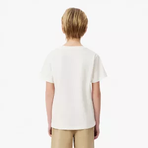 T-shirt LACOSTE junior balles