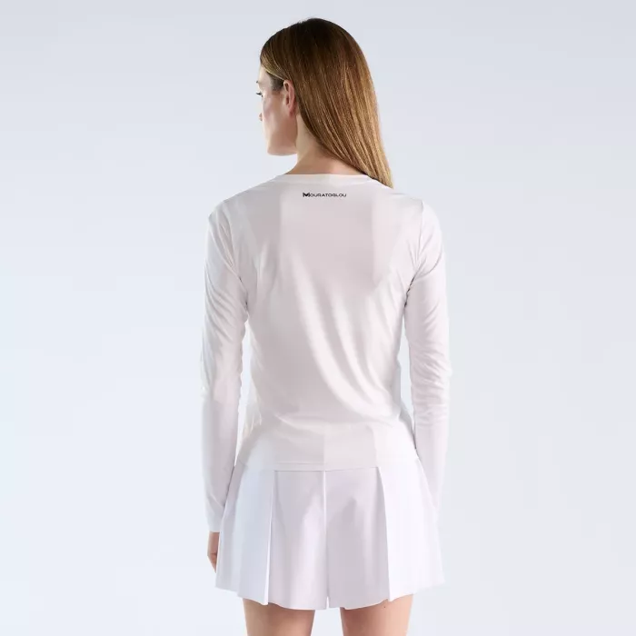 T-shirt MOURATOGLOU APPAREL femme match ml club