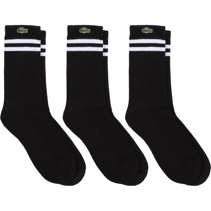 3 pāri LACOSTE junior core performance zeķu