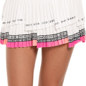 LUCKY IN LOVE summer glow pleated skirt