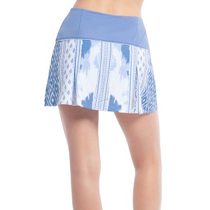 LUCKY IN LOVE women's long fancy all about ikat skirt
