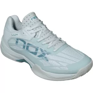 NOX sieviešu padel apavi at10 lux morning mist/turquoise