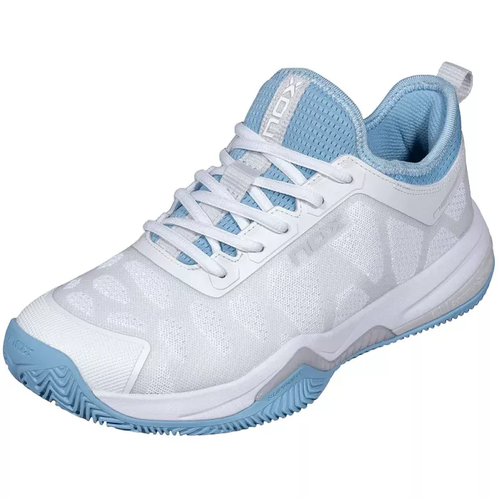 Chaussures NOX padel nerbo white/dusk blue