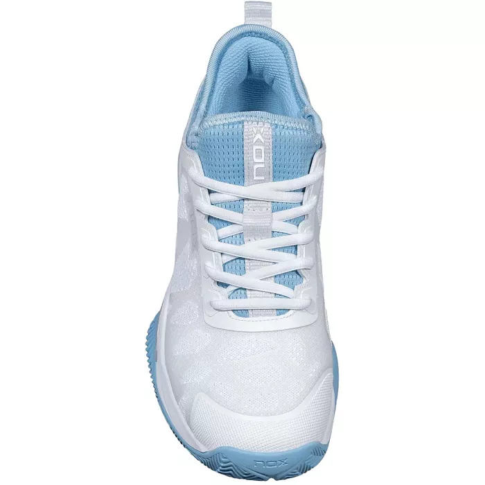 Chaussures NOX padel nerbo white/dusk blue
