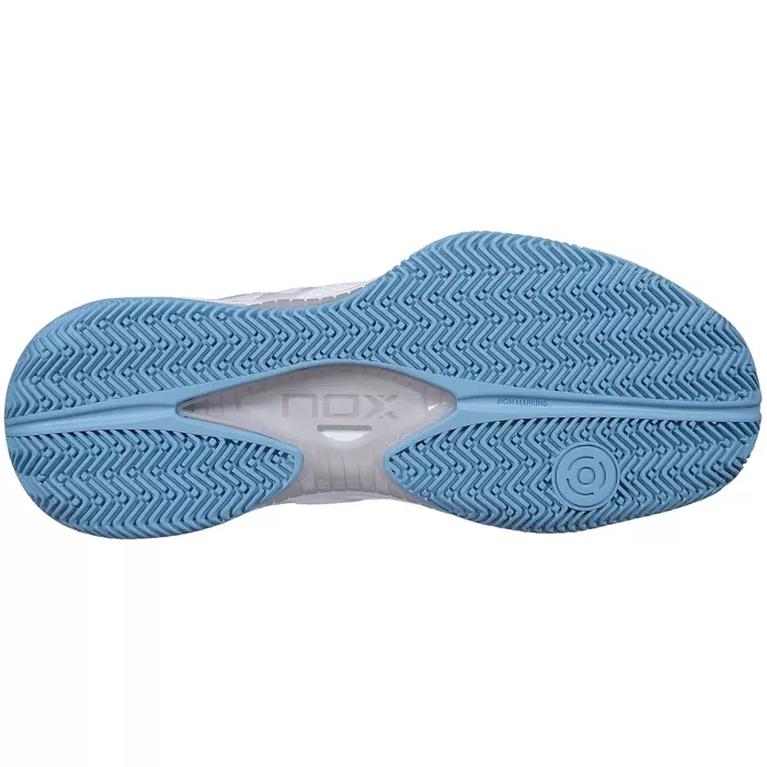 Chaussures NOX padel nerbo white/dusk blue