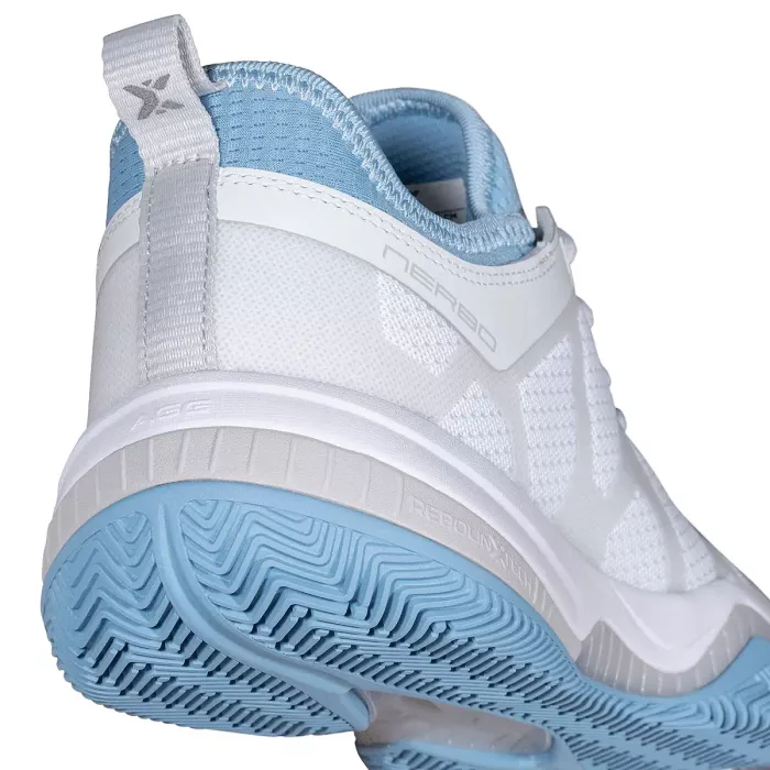 Chaussures NOX padel nerbo white/dusk blue
