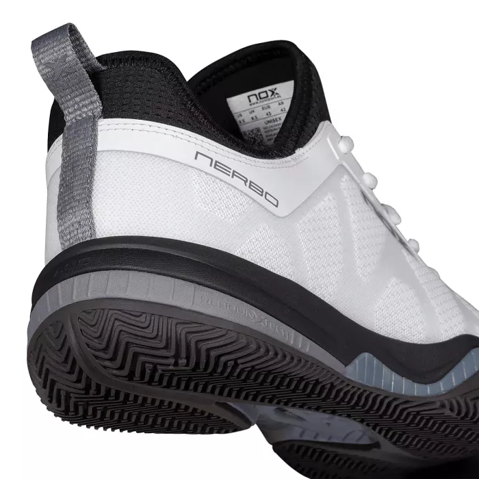 Chaussures NOX padel nerbo white/raven