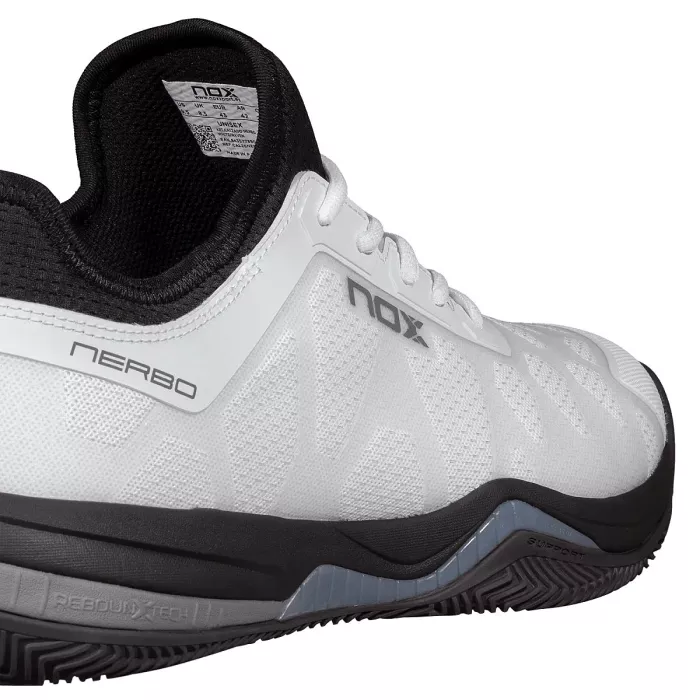 Chaussures NOX padel nerbo white/raven