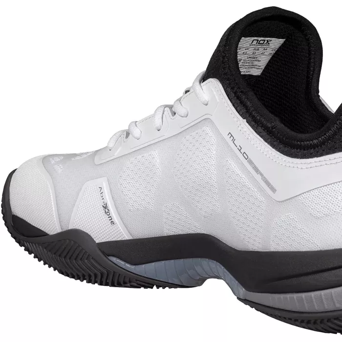 Chaussures NOX padel nerbo white/raven