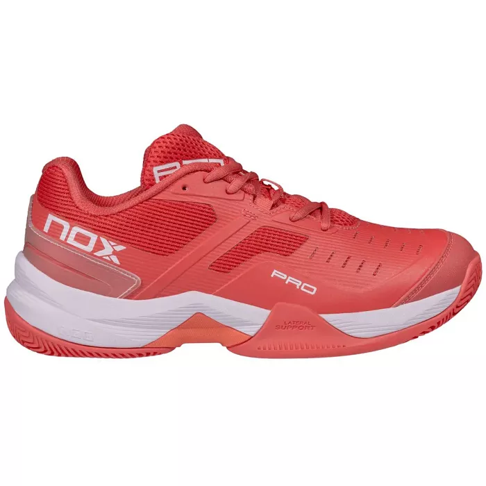 Chaussures NOX padel femme at10 pro sea coral/white