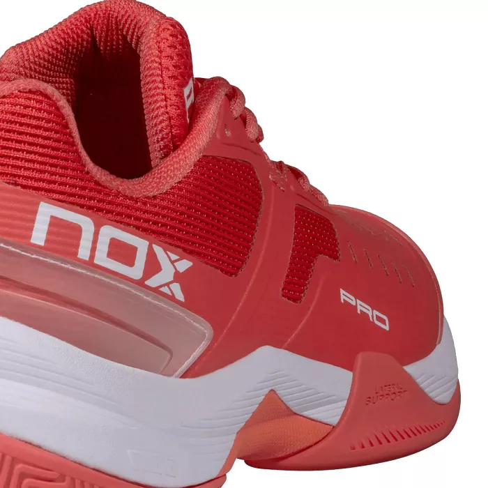 Chaussures NOX padel femme at10 pro sea coral/white