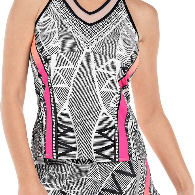 Women's LUCKY IN LOVE santa fe glow tank top