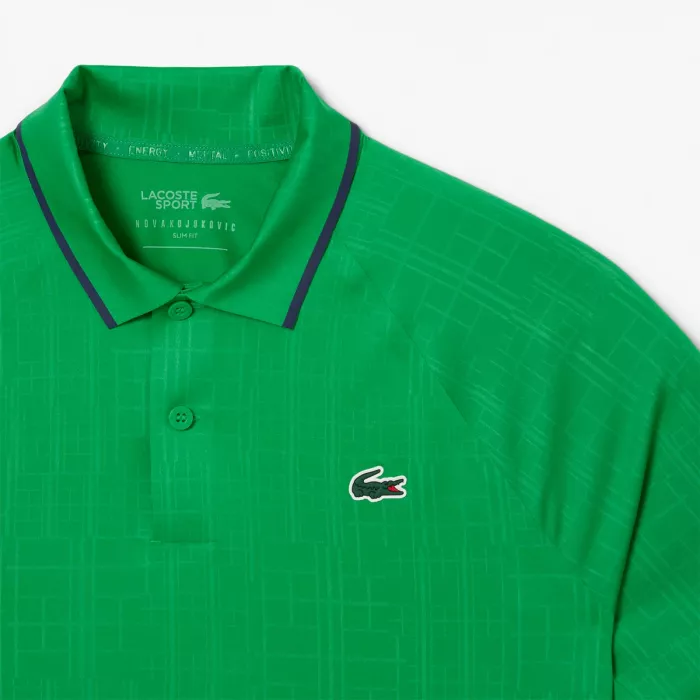 Polo LACOSTE djokovic on court melbourne